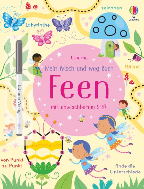 Cover des Buches Mein Wisch-und-weg-Buch: Feen von 