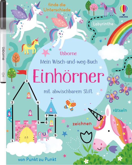 Cover des Buches Mein Wisch-und-weg-Buch: Einhörner von 