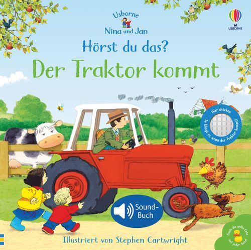 Cover des Buches Nina und Jan - Hörst du das? Der Traktor kommt von 