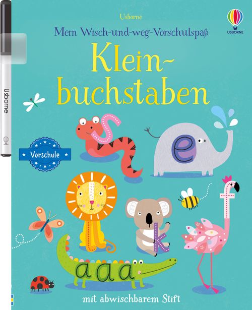 Cover des Buches Mein Wisch-und-weg-Vorschulspaß: Kleinbuchstaben von Jessica Greenwell