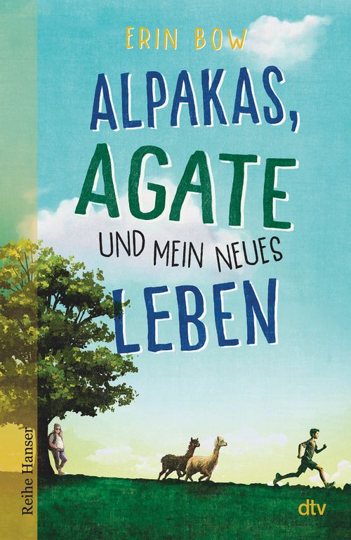 Cover des Buches Alpakas, Agate und mein neues Leben von Erin  Bow