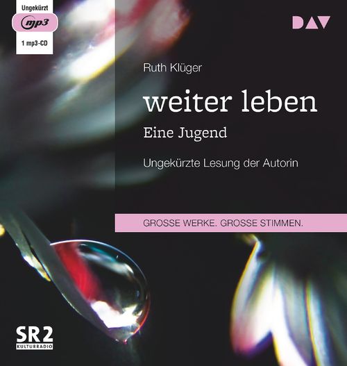 Cover des Buches weiter leben. Eine Jugend von Ruth Klüger