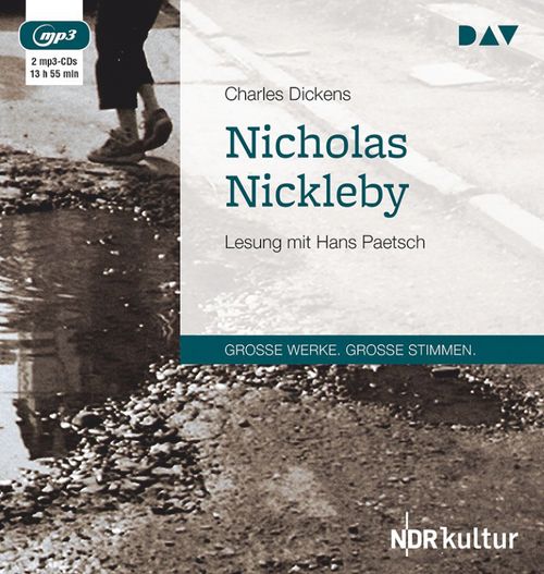 Cover des Buches Nicholas Nickleby von 
