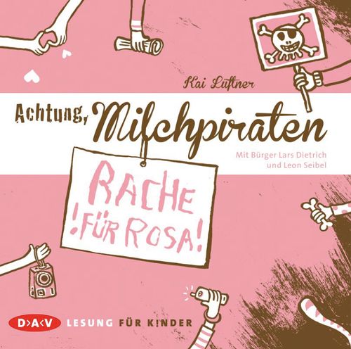 Cover des Buches Achtung, Milchpiraten – Rache für Rosa von 