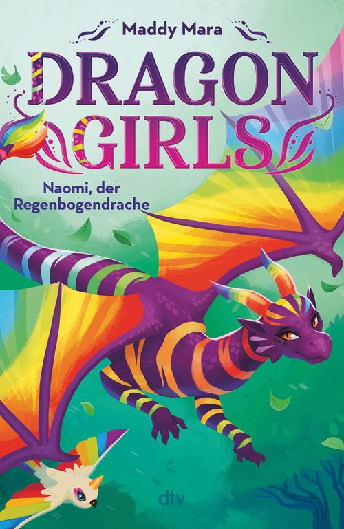 Cover des Buches Dragon Girls – Naomi, der Regenbogendrache von 