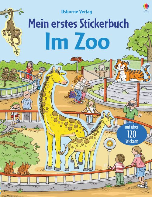 Cover des Buches Mein erstes Stickerbuch: Im Zoo von 
