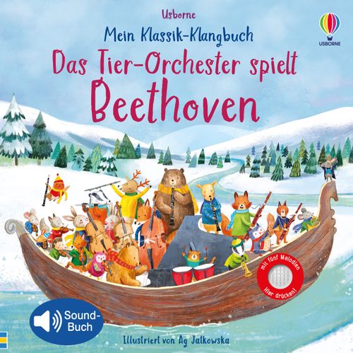 Cover des Buches Mein Klassik-Klangbuch: Das Tier-Orchester spielt Beethoven von 