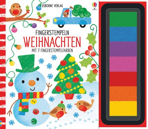 Cover des Buches Fingerstempeln: Weihnachten von 