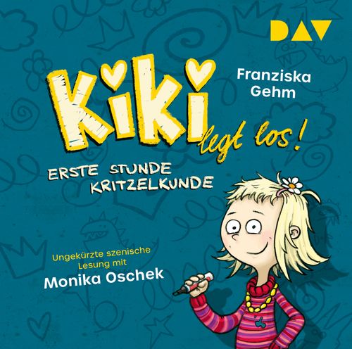 Cover des Buches Kiki legt los! – Teil 1: Erste Stunde Kritzelkunde von 