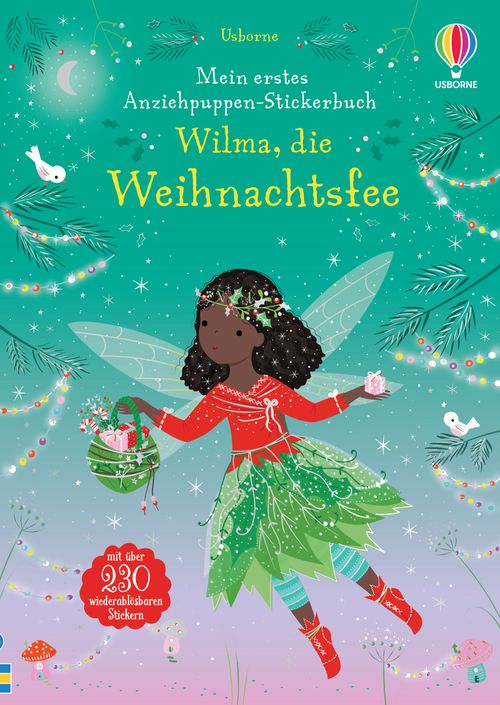 Cover des Buches Mein erstes Anziehpuppen-Stickerbuch: Wilma, die Weihnachtsfee von 