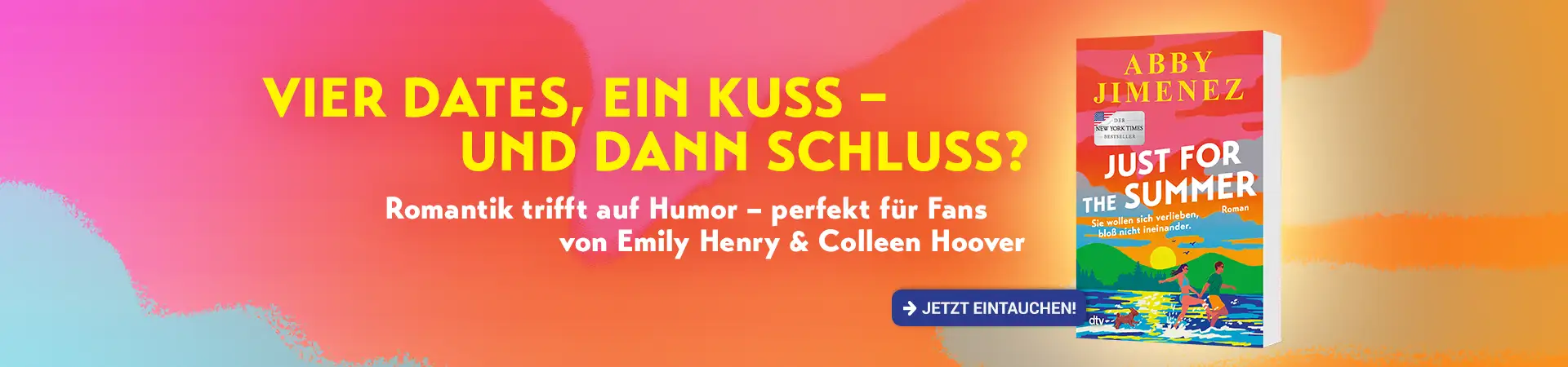 Vier Dates, ein Kuss und dann Schluss? Abbey Jimenez neues Buch