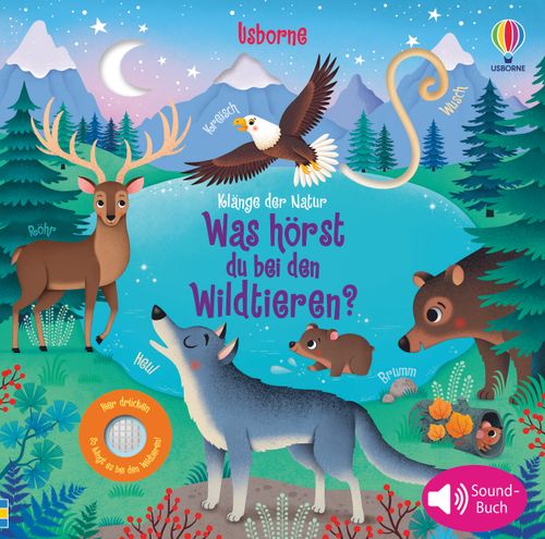Cover des Buches Klänge der Natur: Was hörst du bei den Wildtieren? von 
