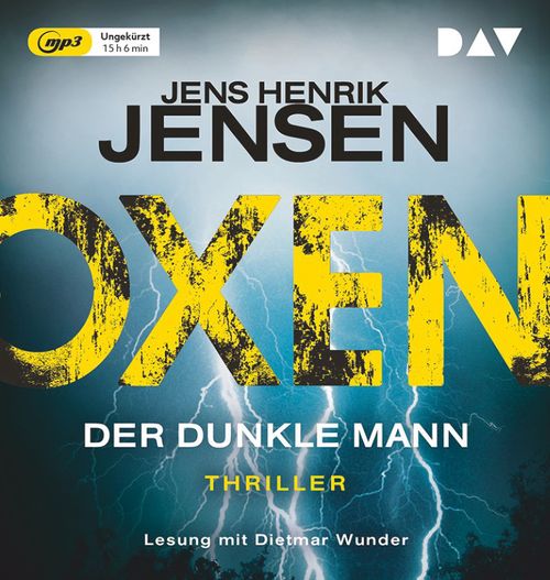Cover des Buches Oxen. Der dunkle Mann von Jens Henrik Jensen