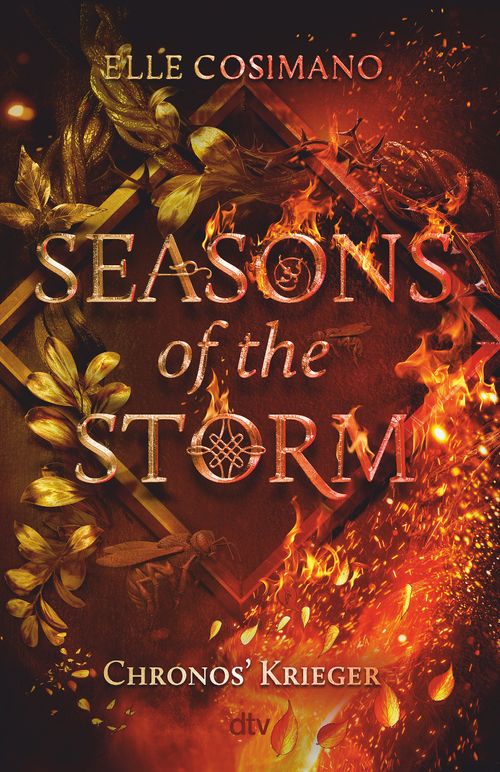 Cover des Buches Seasons of the Storm – Chronos’ Krieger von Elle Cosimano