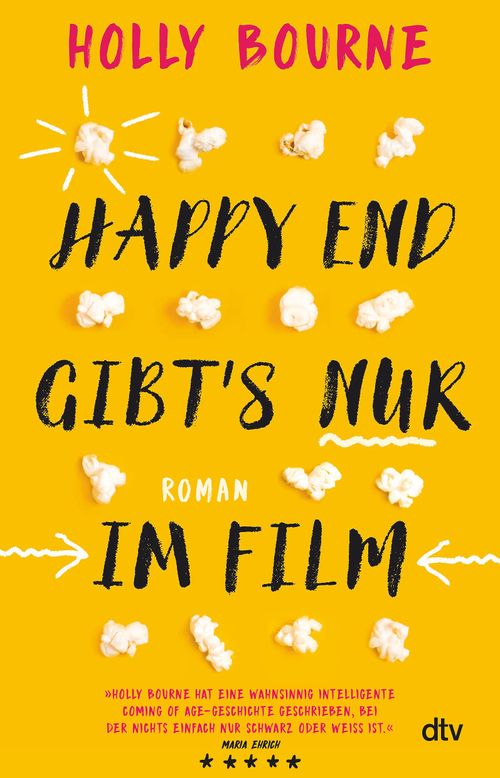 Cover des Buches Happy End gibt's nur im Film von Holly Bourne