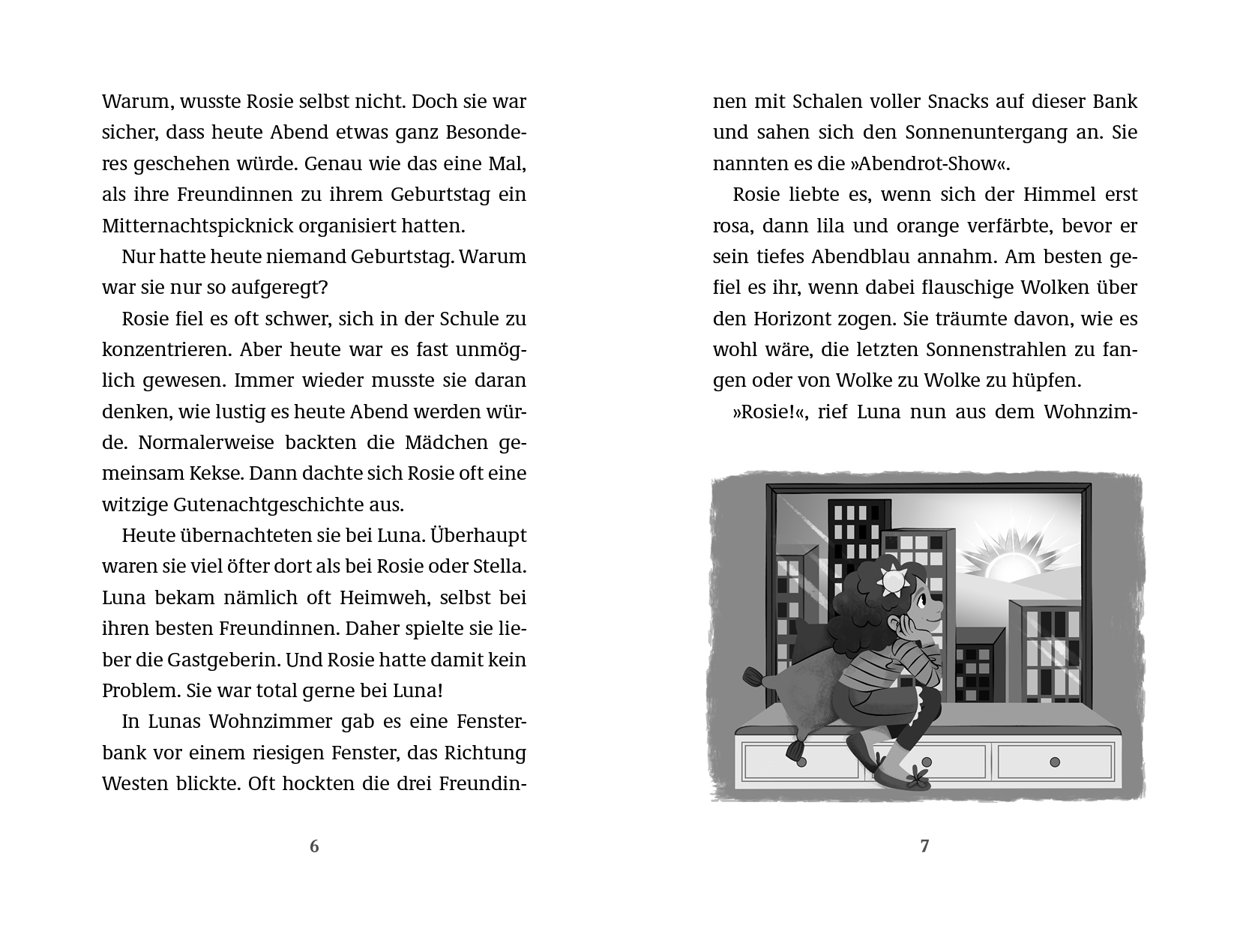 Cover des Buches Dragon Girls – Rosie, der Zwielichtdrache von Maddy Mara