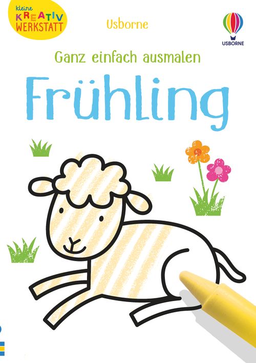 Cover des Buches Kleine Kreativ-Werkstatt - Ganz einfach ausmalen: Frühling von Matthew Oldham