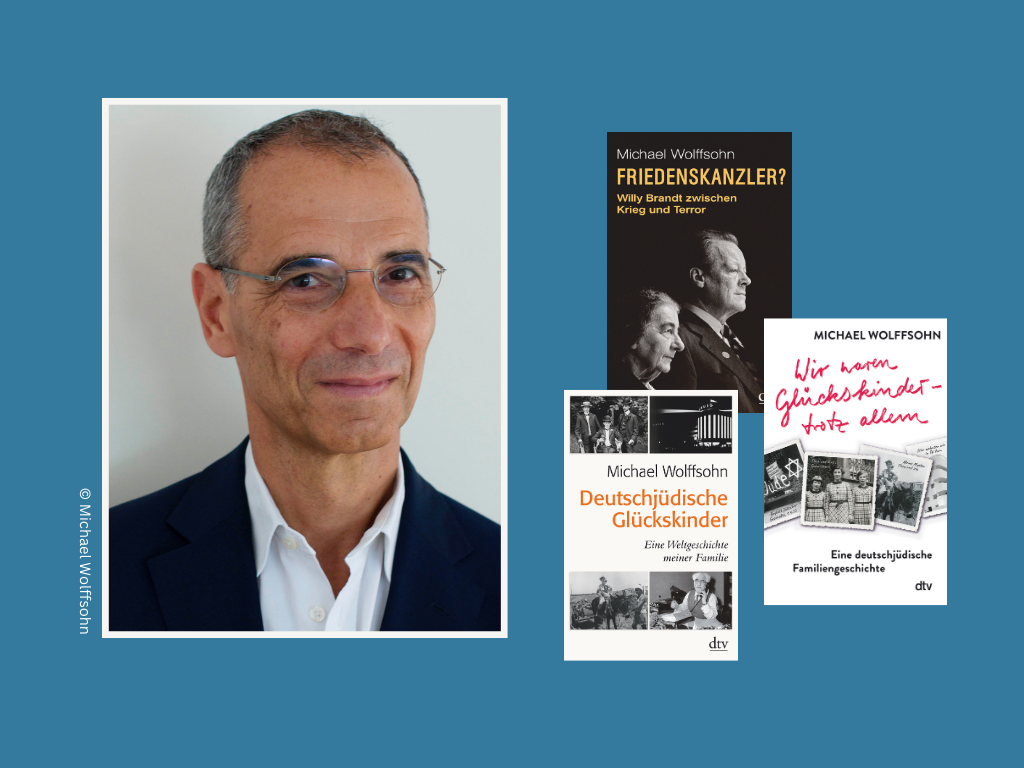 Foto des Autors Michael Wolffsohn und ausgezeichnete Bücher.