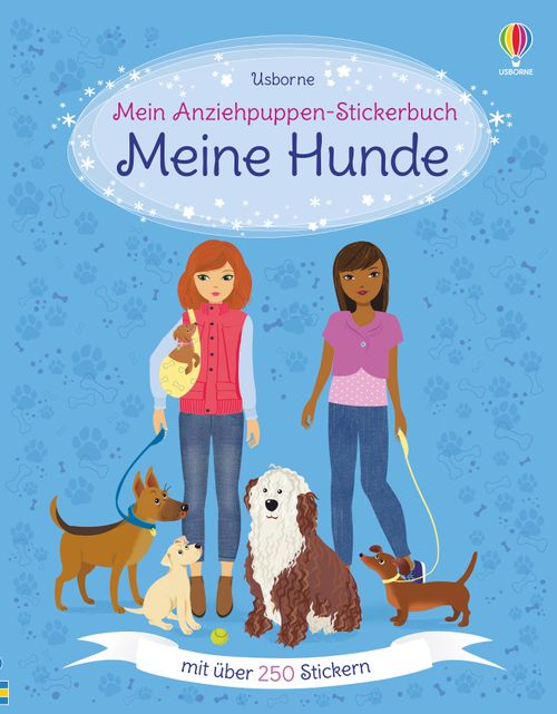 Cover des Buches Mein Anziehpuppen-Stickerbuch: Meine Hunde von 