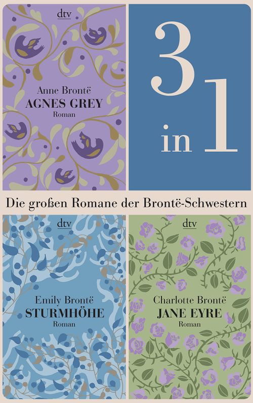 Cover des Buches Die großen Romane der Brontë-Schwestern (3in1-Bundle) von 