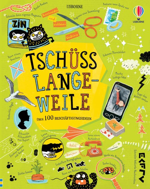 Cover des Buches Tschüss Langeweile von Sarah Hull, Lara Bryan, James Maclaine