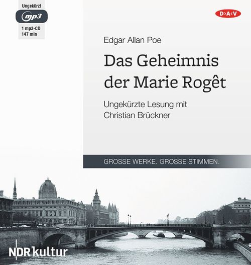 Cover des Buches Das Geheimnis der Marie Roget von 
