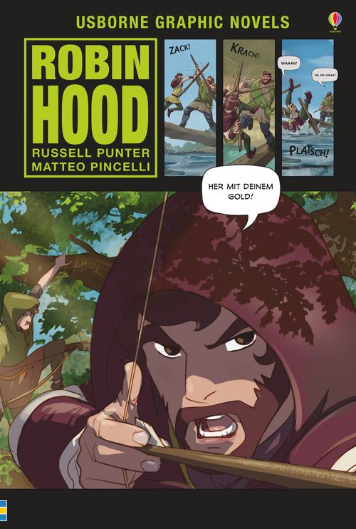 Cover des Buches Usborne Graphic Novels: Robin Hood von 