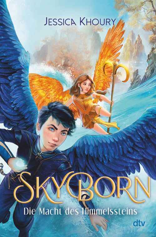 Cover des Buches Skyborn – Die Macht des Himmelssteins von Jessica Khoury