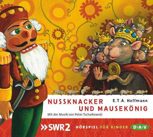 Cover des Buches Nussknacker und Mausekönig von Jens Wawrczeck, E. T. A. Hoffmann