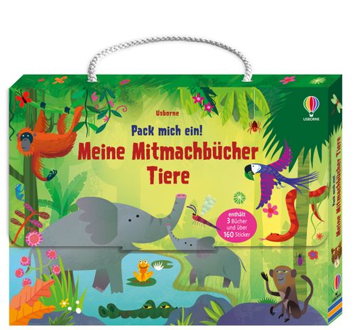 Cover des Buches Pack mich ein! Meine Mitmachbücher: Tiere von 