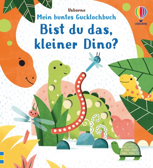 Cover des Buches Mein buntes Gucklochbuch: Bist du das, kleiner Dino? von 