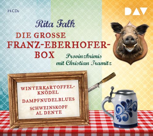 Cover des Buches Die große Franz-Eberhofer-Box 1 von Rita Falk