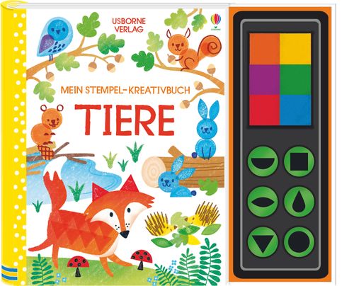 Cover des Buches Mein Stempel-Kreativbuch: Tiere von 