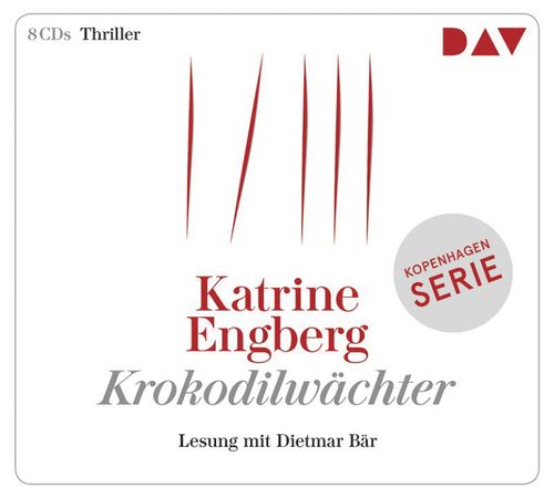 Cover des Buches Krokodilwächter. Ein Kopenhagen-Thriller von 
