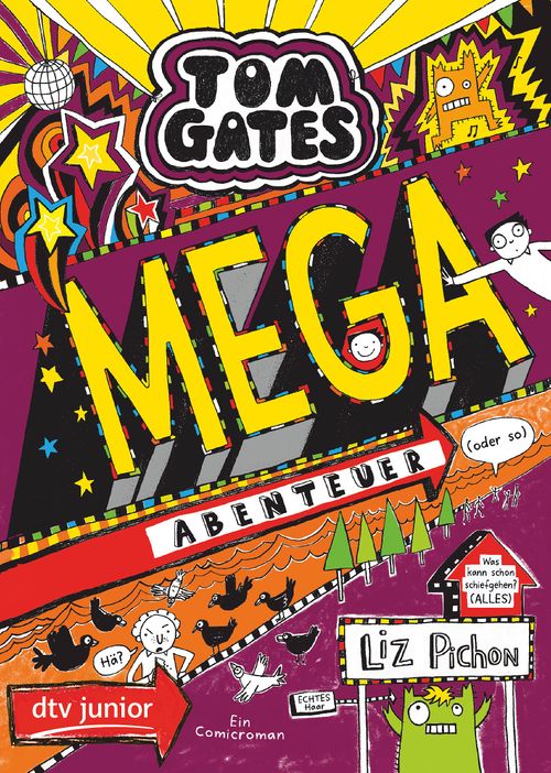 Cover des Buches Tom Gates: Mega-Abenteuer (oder so) von Liz Pichon
