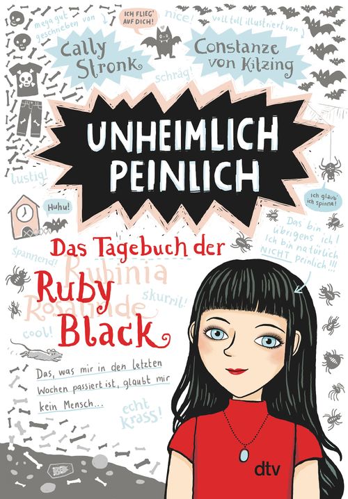 Cover des Buches Unheimlich peinlich – Das Tagebuch der Ruby Black von Cally Stronk