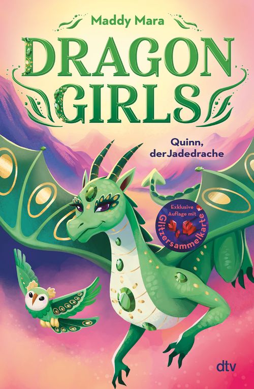 Cover des Buches Dragon Girls – Quinn, der Jadedrache von 