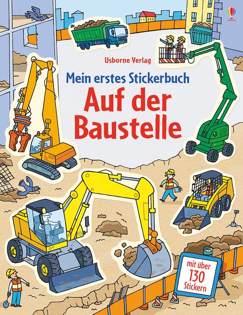 Cover des Buches Mein erstes Stickerbuch: Auf der Baustelle von 