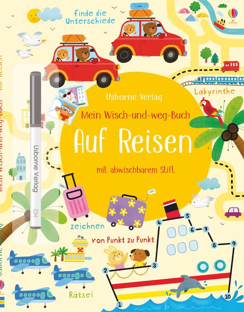 Cover des Buches Mein Wisch-und-weg-Buch: Auf Reisen von 
