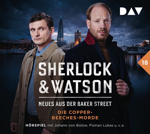 Cover des Buches Sherlock & Watson – Neues aus der Baker Street: Die Copper-Beeches-Morde (Fall 18) von Viviane Koppelmann, Peter Jordan