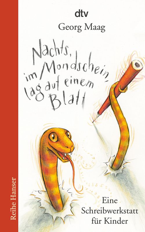 Cover des Buches Nachts, im Mondschein, lag auf einem Blatt von Georg Maag
