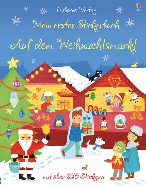 Cover des Buches Mein erstes Stickerbuch: Auf dem Weihnachtsmarkt von 