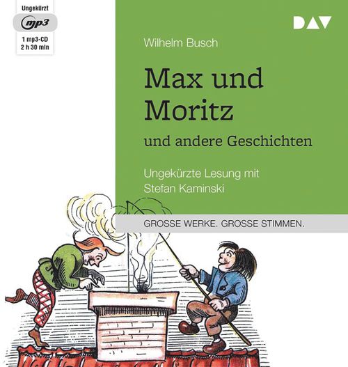 Cover des Buches Max und Moritz und andere Geschichten von 