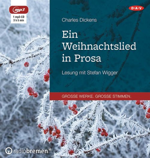 Cover des Buches Ein Weihnachtslied in Prosa von 