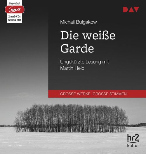 Cover des Buches Die weiße Garde von Michail Bulgakow