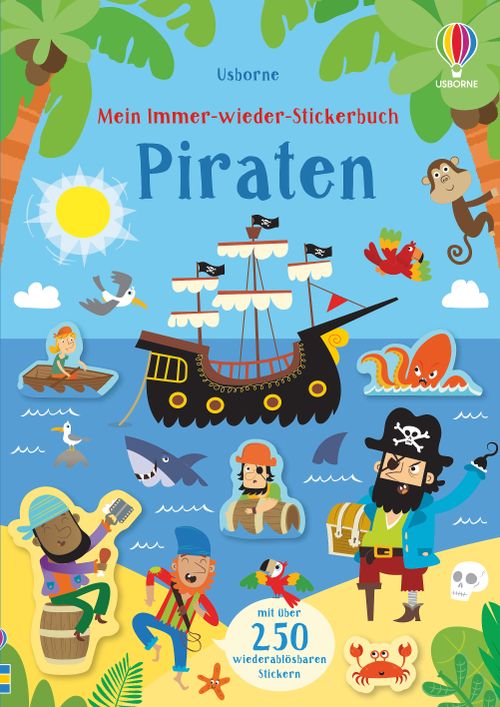 Cover des Buches Mein Immer-wieder-Stickerbuch: Piraten von 