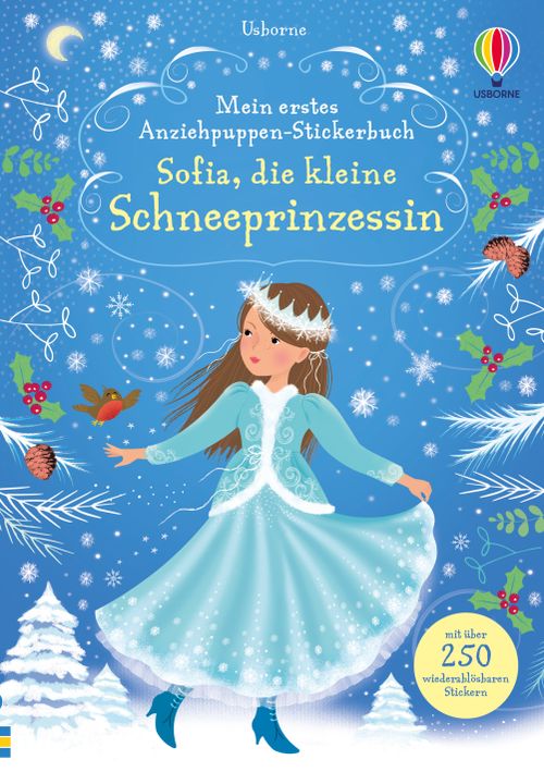 Cover des Buches Mein erstes Anziehpuppen-Stickerbuch: Sofia, die kleine Schneeprinzessin von 