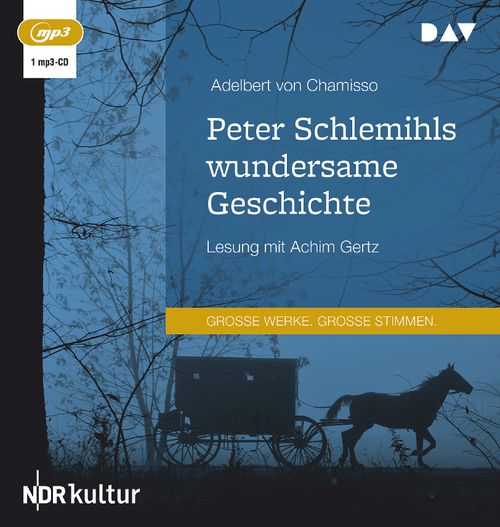 Cover des Buches Peter Schlemihls wundersame Geschichte von Adelbert von Chamisso