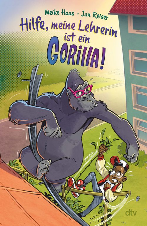 Cover des Buches Hilfe, meine Lehrerin ist ein Gorilla von Meike Haas