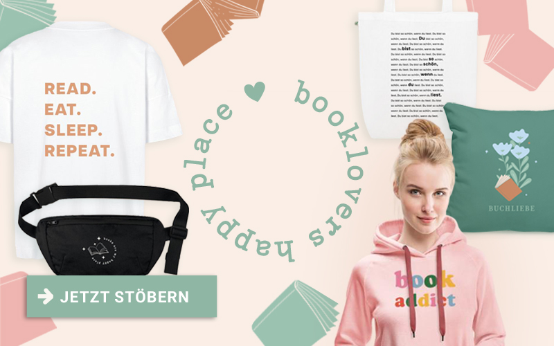 Booklover, Happy Place - zum dtv Spreadshop